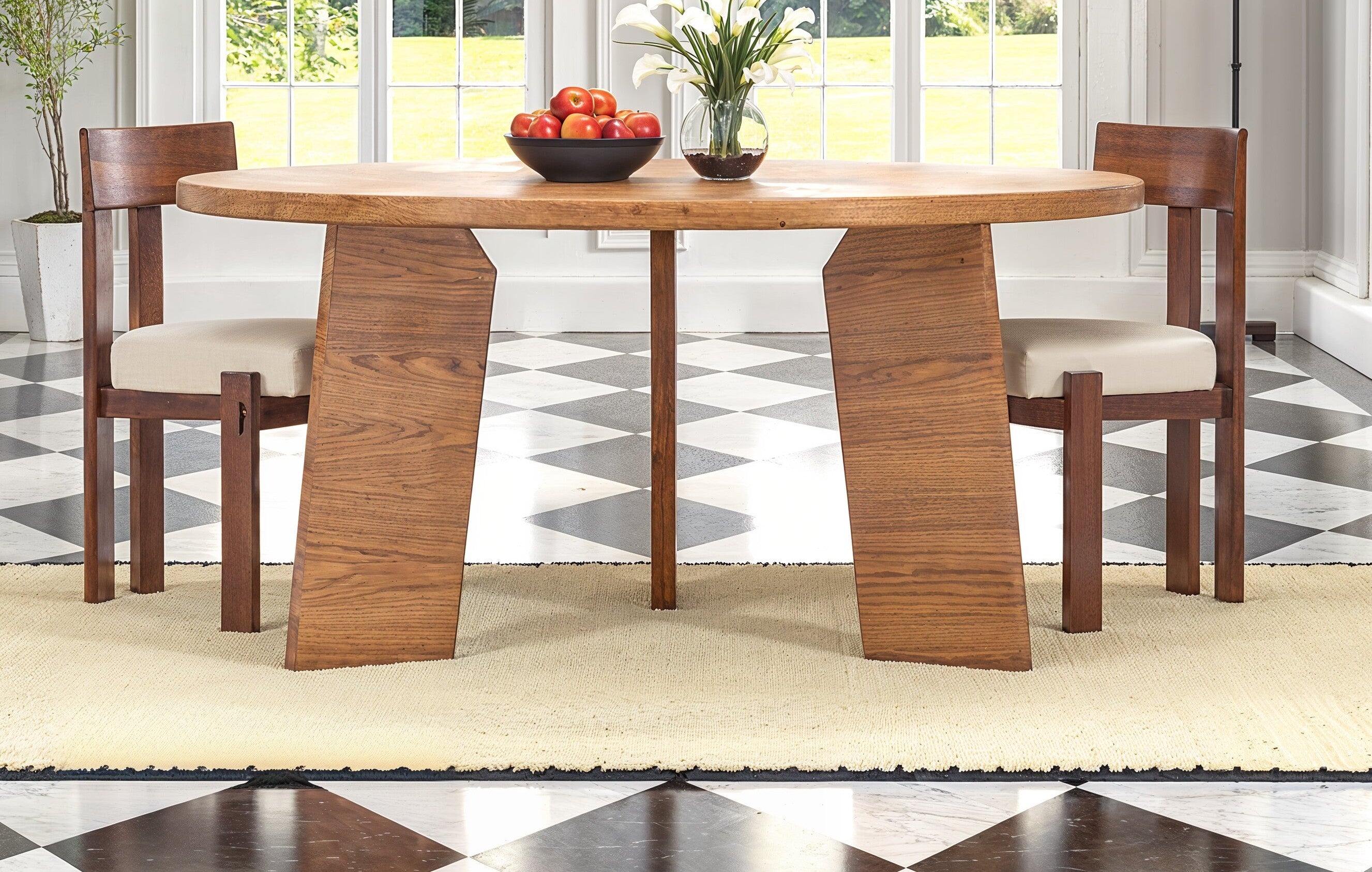 Circular Dining Table